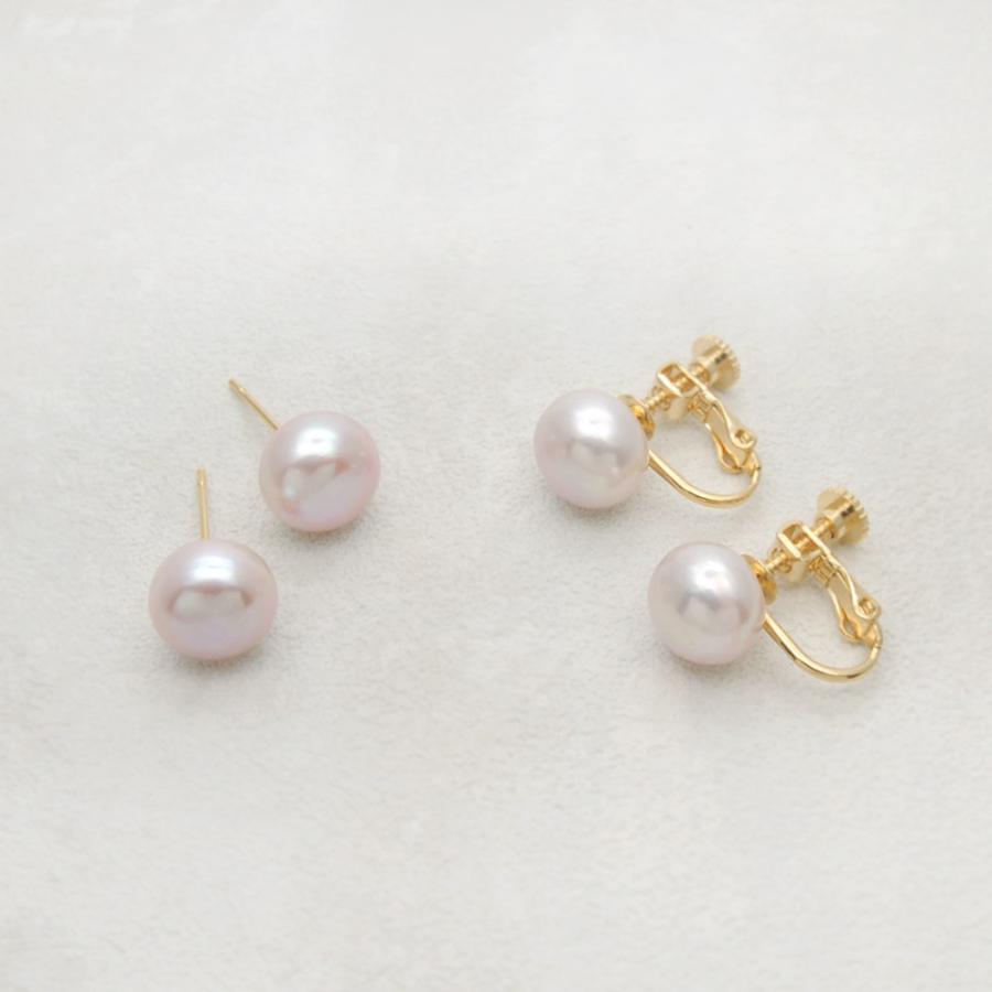 パールピアス あいくるしいフォルム ラベンダー ピンク 9 0 10 0mm 淡水パール イヤリング Ps 071 Ps 071 Coharu Pearl 通販 Yahoo ショッピング