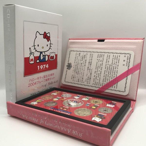 ハローキティ 誕生30周年 2004 プルーフ貨幣セット（平成16年） 記念