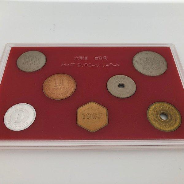 昭和62年 通常貨幣セット（1987年）ミントセット 記念硬貨 記念コイン 造幣局｜coin-shichifukuhonpo｜03