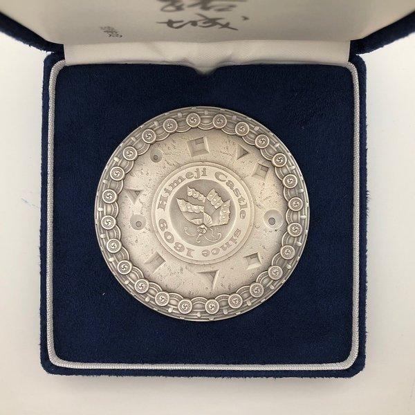 国宝章牌「姫路城」造幣局 記念メダル（純銀製） 銀メダル 記念コイン