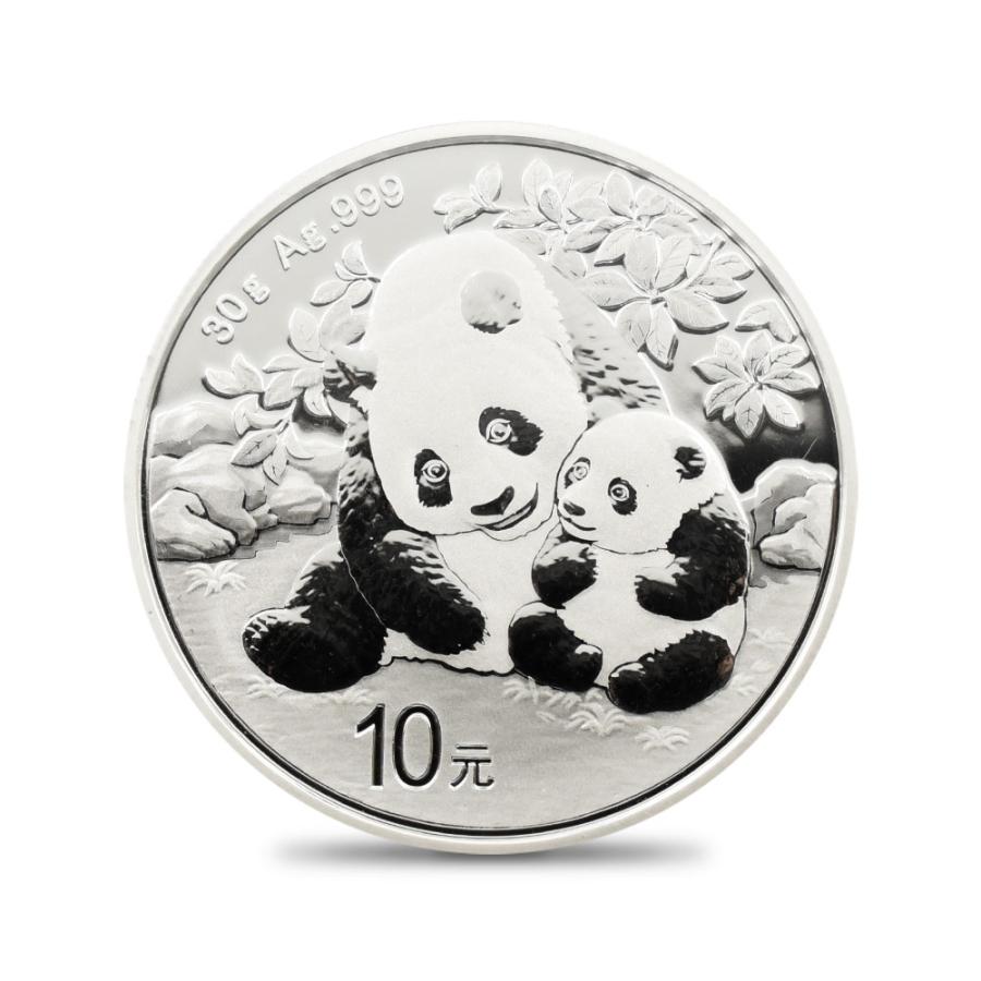 パンダ銀貨 2024年製 コインケース付き！ 中国人民銀行発行 純銀