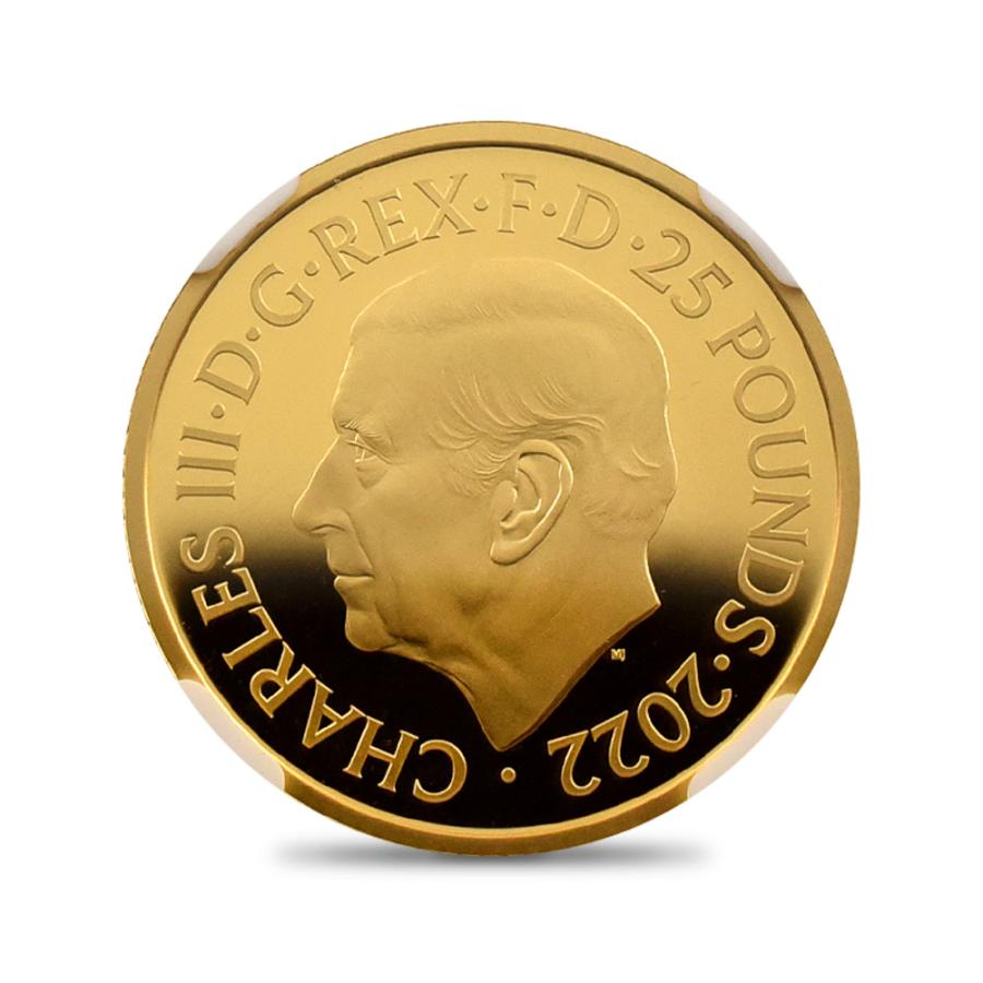 ☆即納追跡可☆ 【NGC鑑定】 2022 チャールズ3世 エリザベス2世追悼