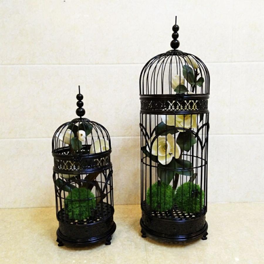 ペット用品 鳥籠 アイアン バード ケージ 98cm 団子取っ手付き 鳥かご ペット用品 鳥籠 アイアン バード ケージ 98cm 団子取っ手付き