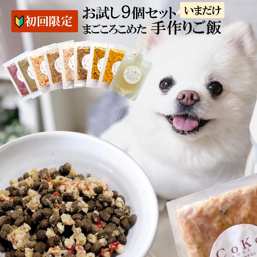 Cokoオリジナル ドッグフード用トッピング 初回限定 送料無料 Cokoご飯お試しセット 無添加 国産 手作り食 冷凍 50g 6pack Trial Set Coko Food Traial Coko 犬と猫のご飯やさん 通販 Yahoo ショッピング