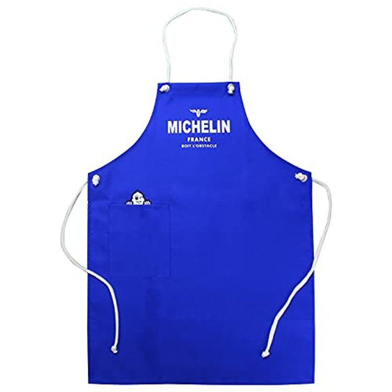 数量限定 特売 ミシュラン Michelin エプロン ミシュランガイド ブルー 国産 Www Sei Ba Gov Br