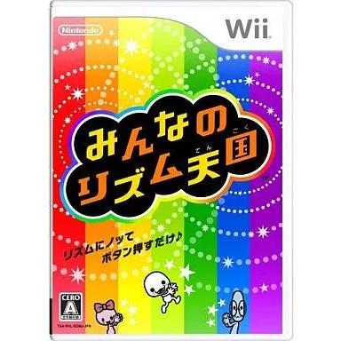 みんなのリズム天国 Wii ゲームソフト 任天堂 ニンテンドー 【中古