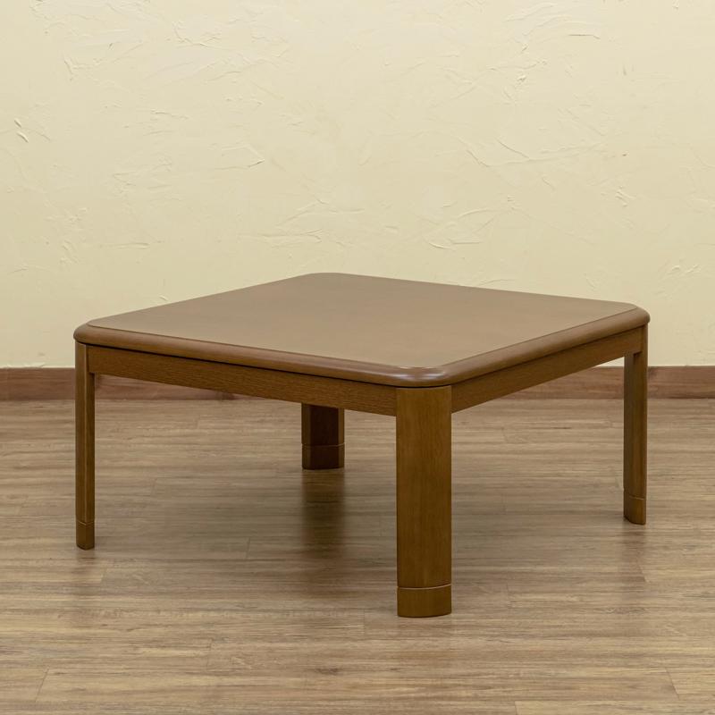 コタツ継脚式　手元コントローラー　80×80　正方形　ナチュラル 継脚式コタツ手元コントローラー80×80ナチュラルセンター