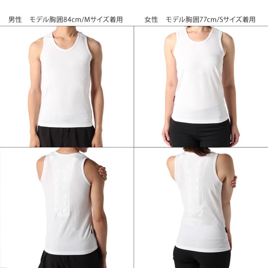 ColanTotte（コラントッテ） タンクトップ メッシュ 磁気インナー 父の