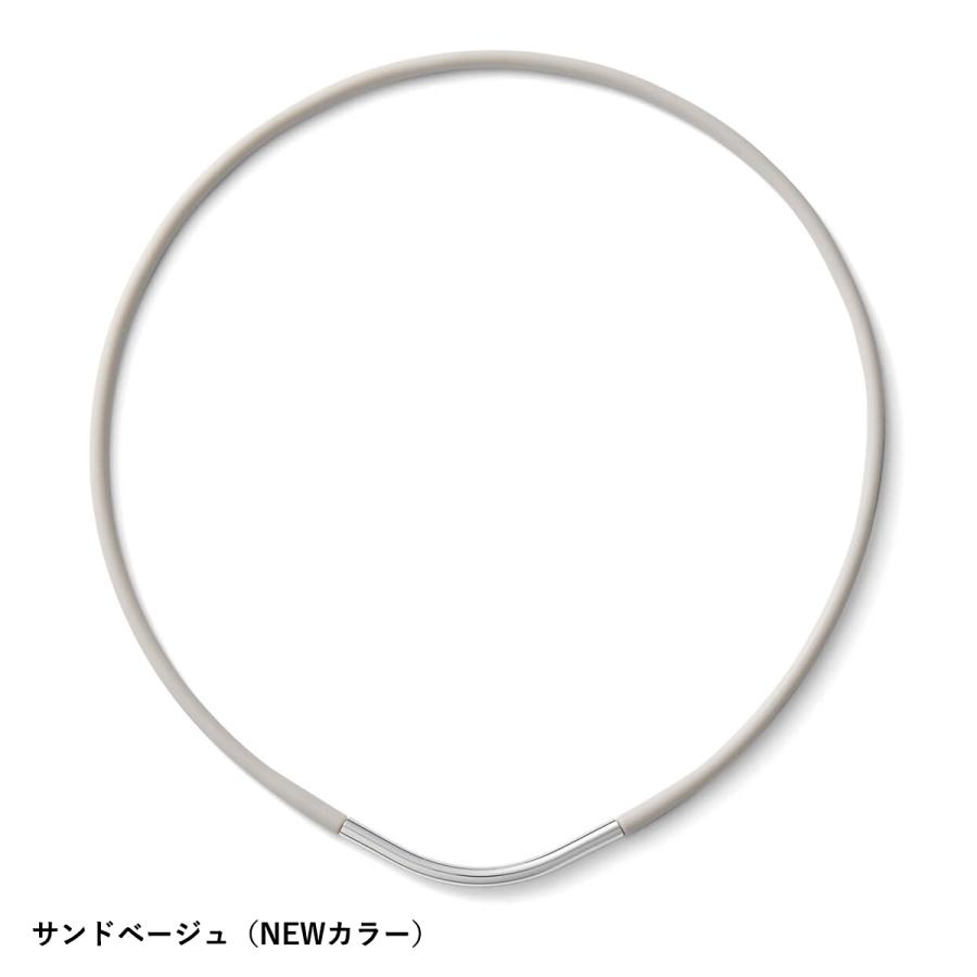 リエリィ　 シルバーカーブネックレス　トップのみ Lierrey 【コラントッテ公式】リエリィ ループネックレス 磁気