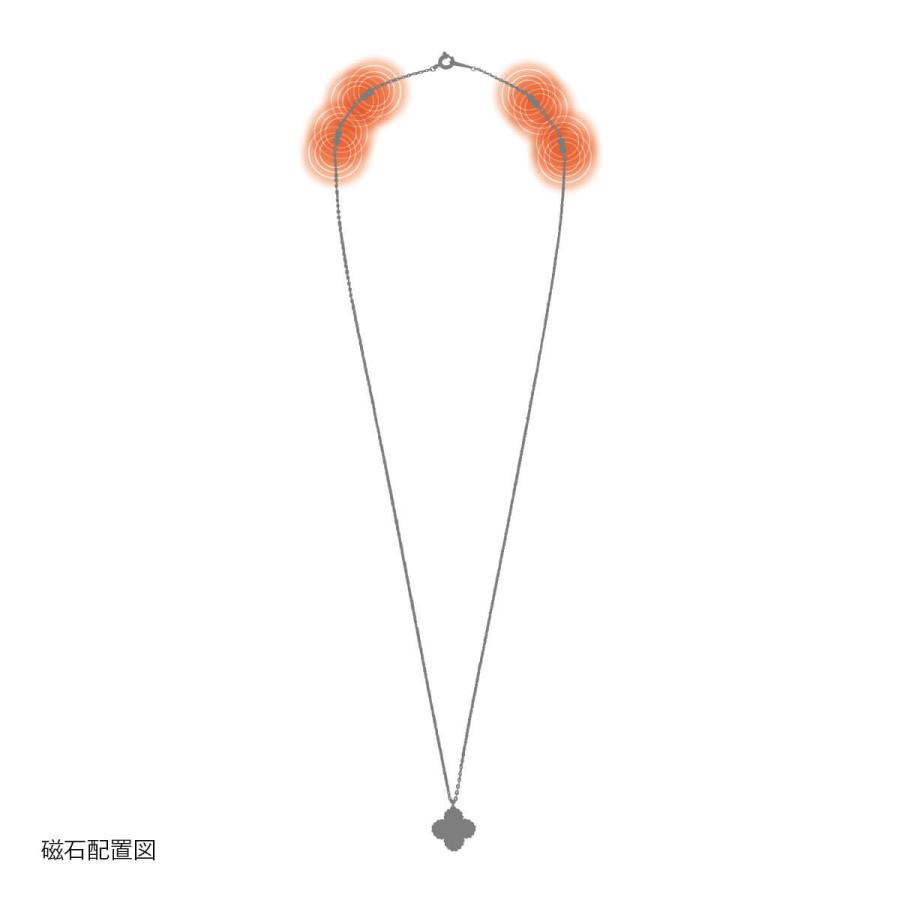 リエリィ クローバーネックレス 磁気ネックレス レディース｜colantotte-official｜16
