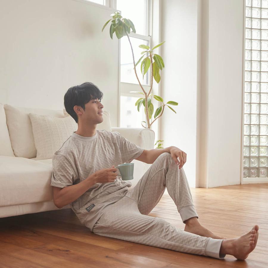 RESNO リカバリーウェア　上下セット（Mサイズ） 長袖登場／リカバリーウェア上下セット Recoverypro Lab 疲労