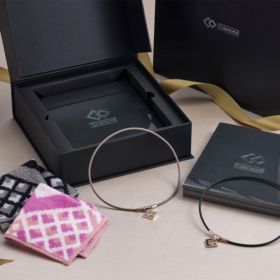 Colantotte TAO ネックレス ペンダントトップ　ラベンダーラメ ColanTotte（コラントッテ） ペアギフトセット 【AURA mini