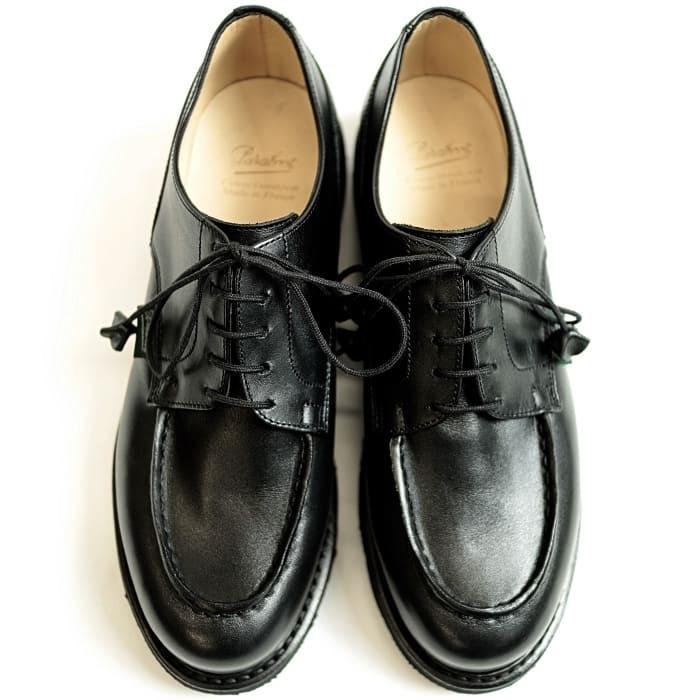 Paraboot パラブーツ シャンボード Chambord レディース レザーシューズ Uチップ ラバーソール ブラック Coldbeck 通販 Yahoo ショッピング