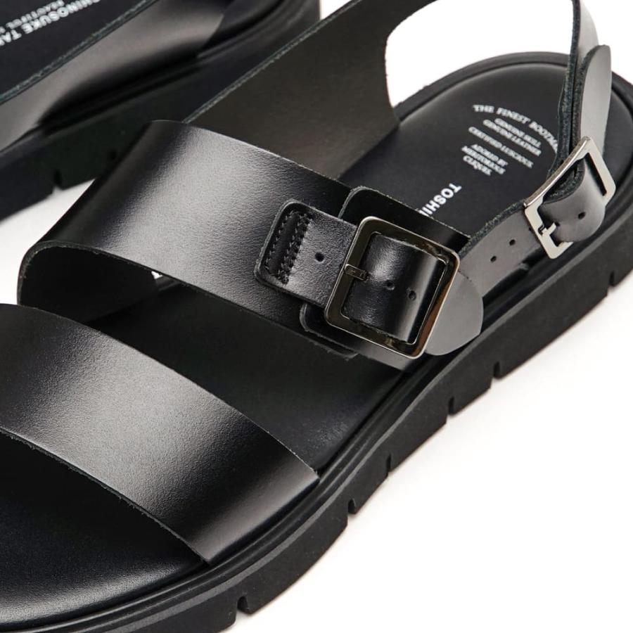 ビューティフルシューズ S.S.BELT SANDALS GLOXI CUT SOLE レディース レザー サンダル BSS2012010-BK｜coldbeck｜04