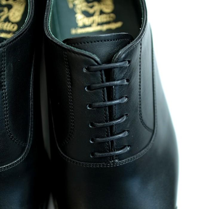 Perfetto ペルフェット レザーシューズ メンズ ストレートチップ スクエアトウ ビジネス カジュアル レザーソール ブラック Pf01cb Pf01cb Coldbeck 通販 Yahoo ショッピング