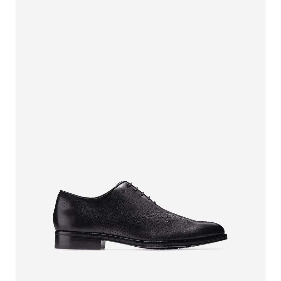 美品　COLE HAAN コールハーン 黒のレザー ドレスシューズ サイズ10 COLE HAAN（コールハーン） メンズ シューズ 靴 ドレスシューズ