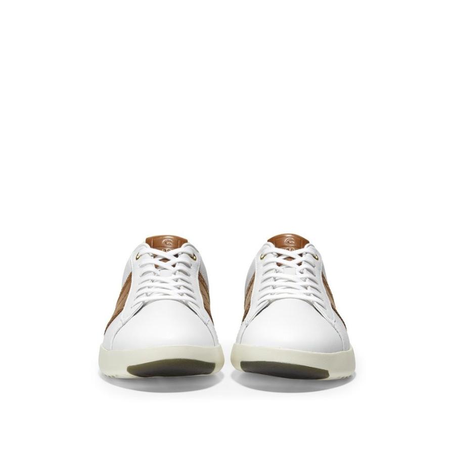 コールハーン Colehaan メンズ シューズ スニーカー グランドプロ テニス クラシック エディション Mens C ホワイト ブリティッシュタン Cole Haan Japan Online Store 通販 Paypayモール