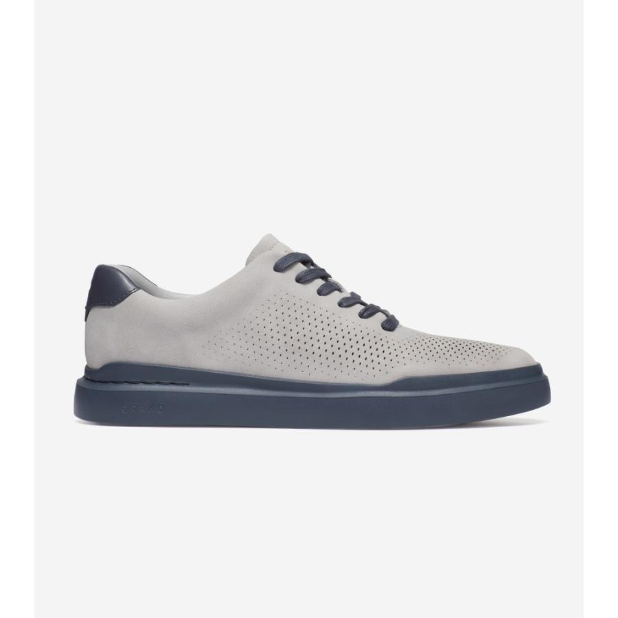 コールハーン Colehaan メンズ シューズ スニーカー グランドプロ ラリー レーザー カット スニーカー Mens C335 マイクロチップスエード Cole Haan Japan Online Store 通販 Paypayモール