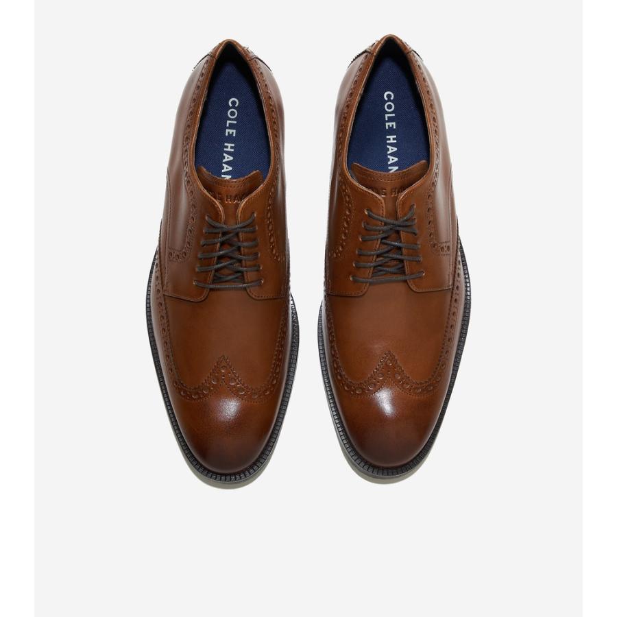 (取寄) コールハーン メンズ モダン エッセンシャル ウイング オックスフォード Cole Haan men Cole Haan Modern Essentials Wing Oxford British Tan COLE HAAN（コールハーン） モダンエッセンシャル ウィング