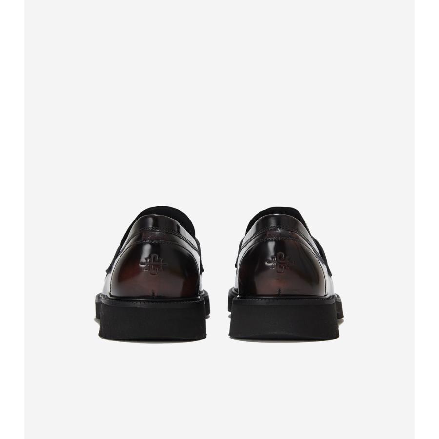 コールハーン Colehaan アメリカンクラシックス ペニーローファー mens C36537 ディープバーガンディ / ブラックの画像