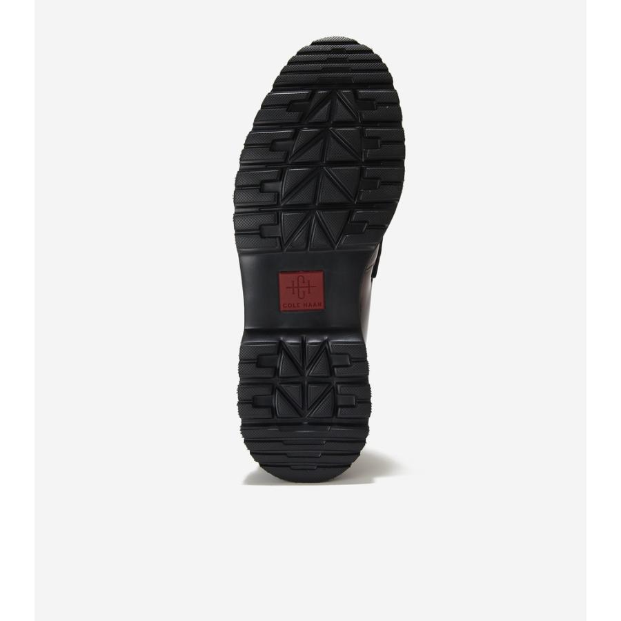 コールハーン Colehaan アメリカンクラシックス ペニーローファー mens C36537 ディープバーガンディ / ブラックの画像