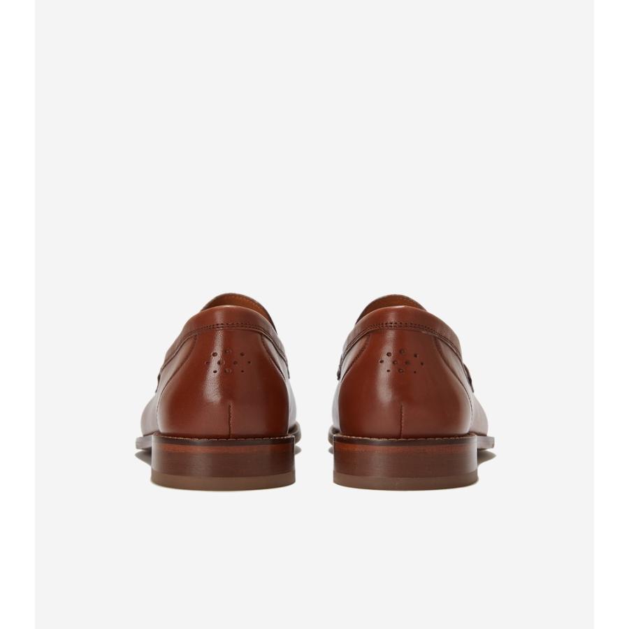 コールハーン Colehaan ピンチグランド カジュアル ペニーローファー mens C37104 ブリティッシュ タン カジュアル ペニーローファー