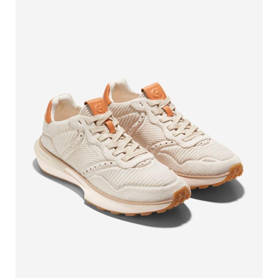 コールハーン Colehaan メンズ シューズ スニーカー グランドプロ アッシュランド スティッチライト mens C38043 シルバー ...