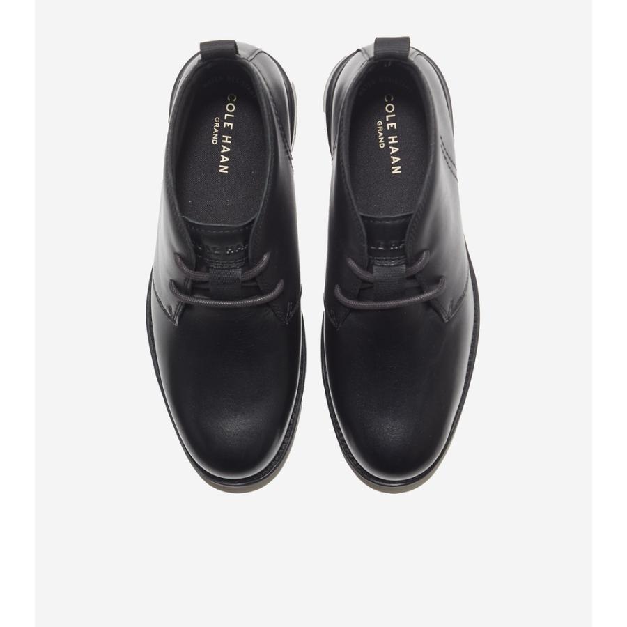 コールハーン Colehaan グランドアトランティック チャッカ ウォーターレジスタント mens C38301 ブラック / ブラックウォーターレジスタント｜colehaan｜04