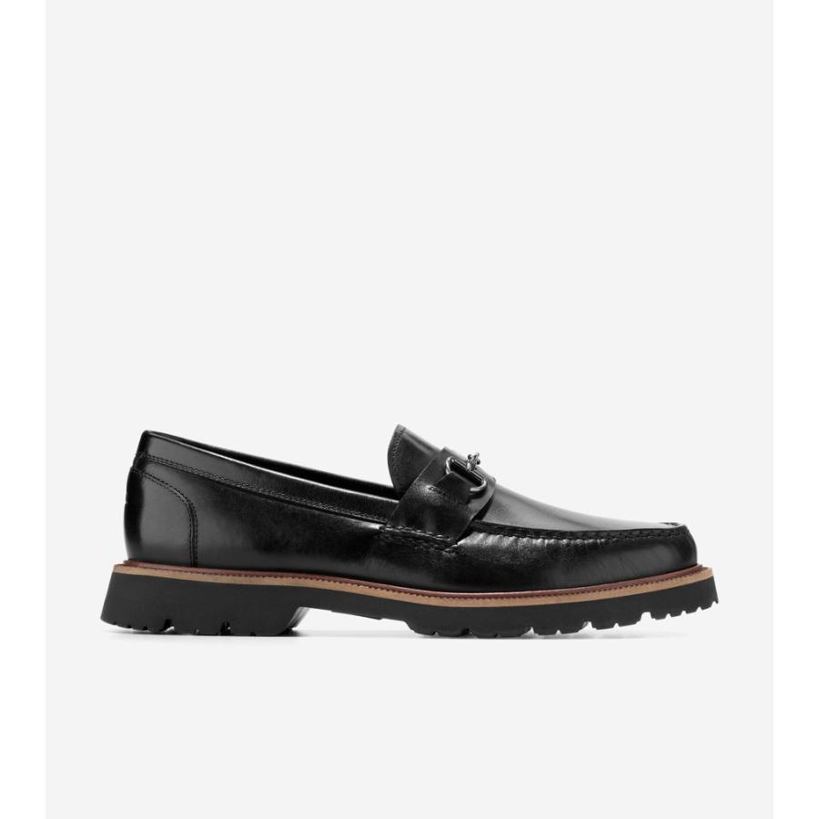 【新品未使用品】Cole Haan ブラック ローファー コール ハーン COLE HAAN ゼログランド メリット スティッチ