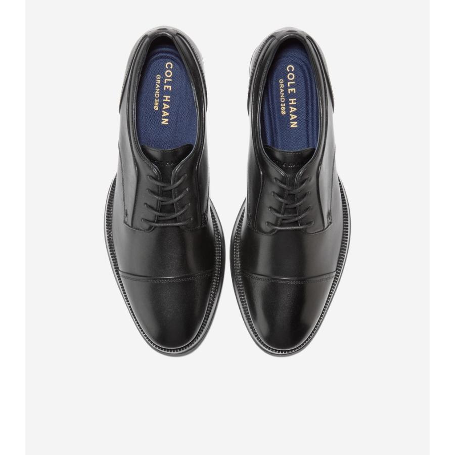 コールハーン Colehaan メンズ シューズ オックスフォード カーネギー キャップトゥ オックスフォード mens C39338 ブラックの画像