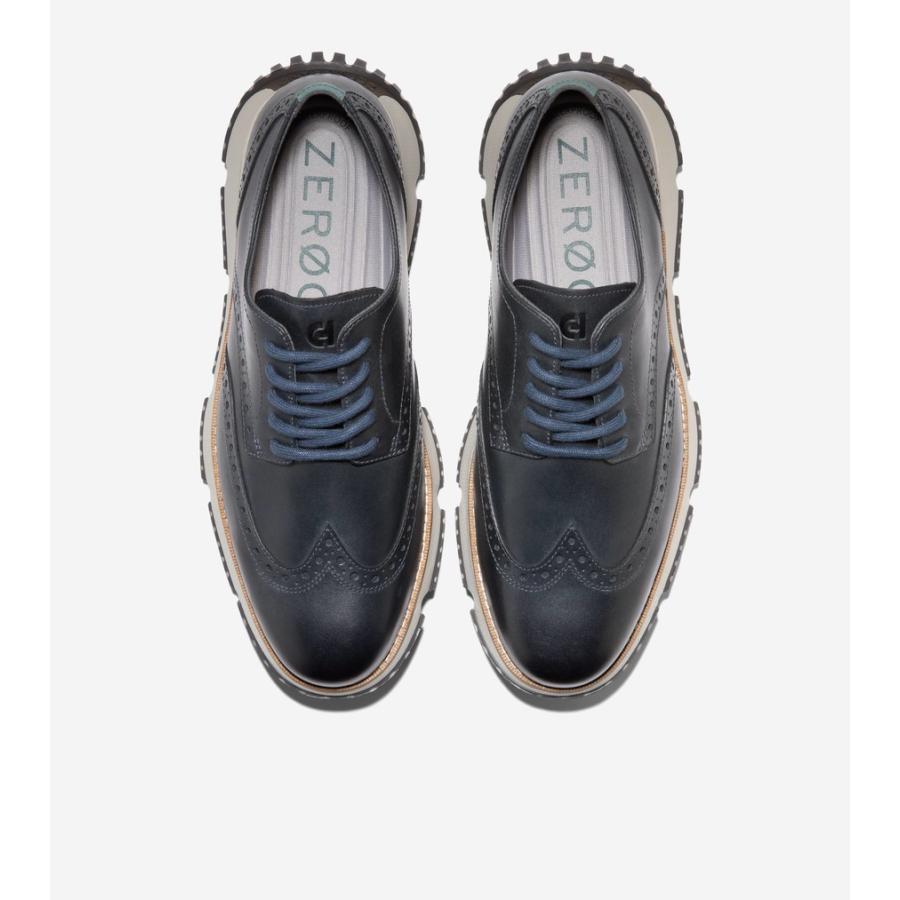 新品 Cole Haan ウィングチップ スエード シューズ オリジナルグランド COLE HAAN（コールハーン） メンズ コレクション 4.ゼログランド 4