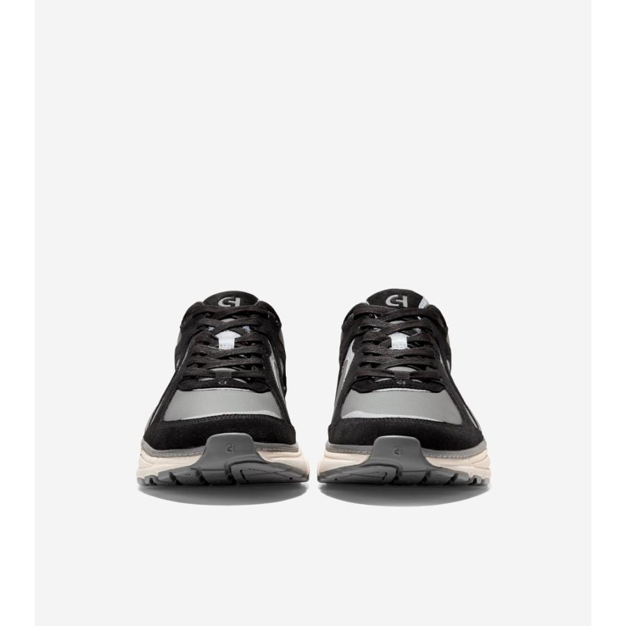 COLE HAAN（コールハーン） メンズ シューズ スニーカー グランドプロ ミレニア ランナー mens C39782 ブラック/ラバ ...