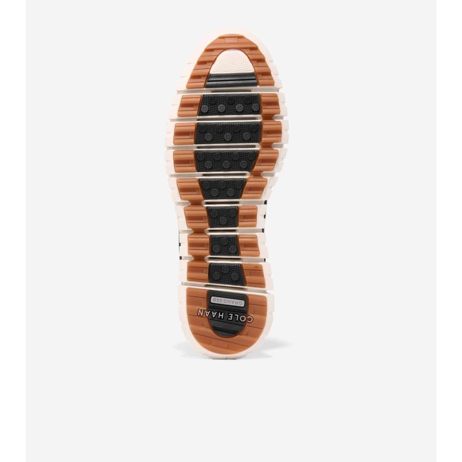コールハーン Colehaan ゼログランド リマスタード ノーソウ ウィングチップ ゴルフ mens C39846 ブラック/ニンバスクラウドの画像