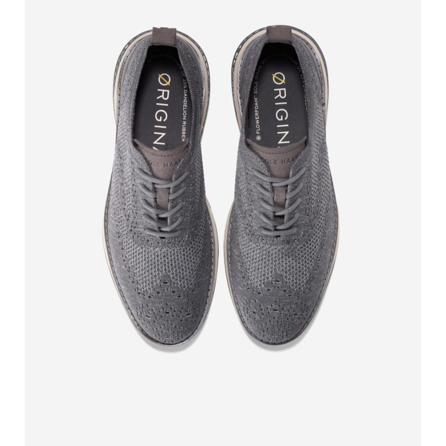 コールハーン Colehaan メンズ シューズ オックスフォード オリジナルグランド エナジーウィーヴ スティッチライト ウィングオックスフォード mens C40570の画像