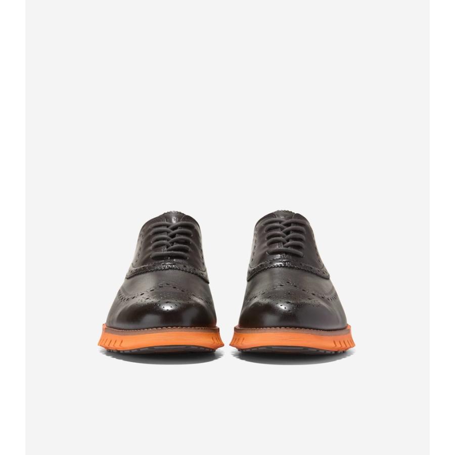 コールハーン Colehaan メンズ シューズ オックスフォード ゼログランド リマスタード ウィングチップ オックスフォード mens C40993の画像