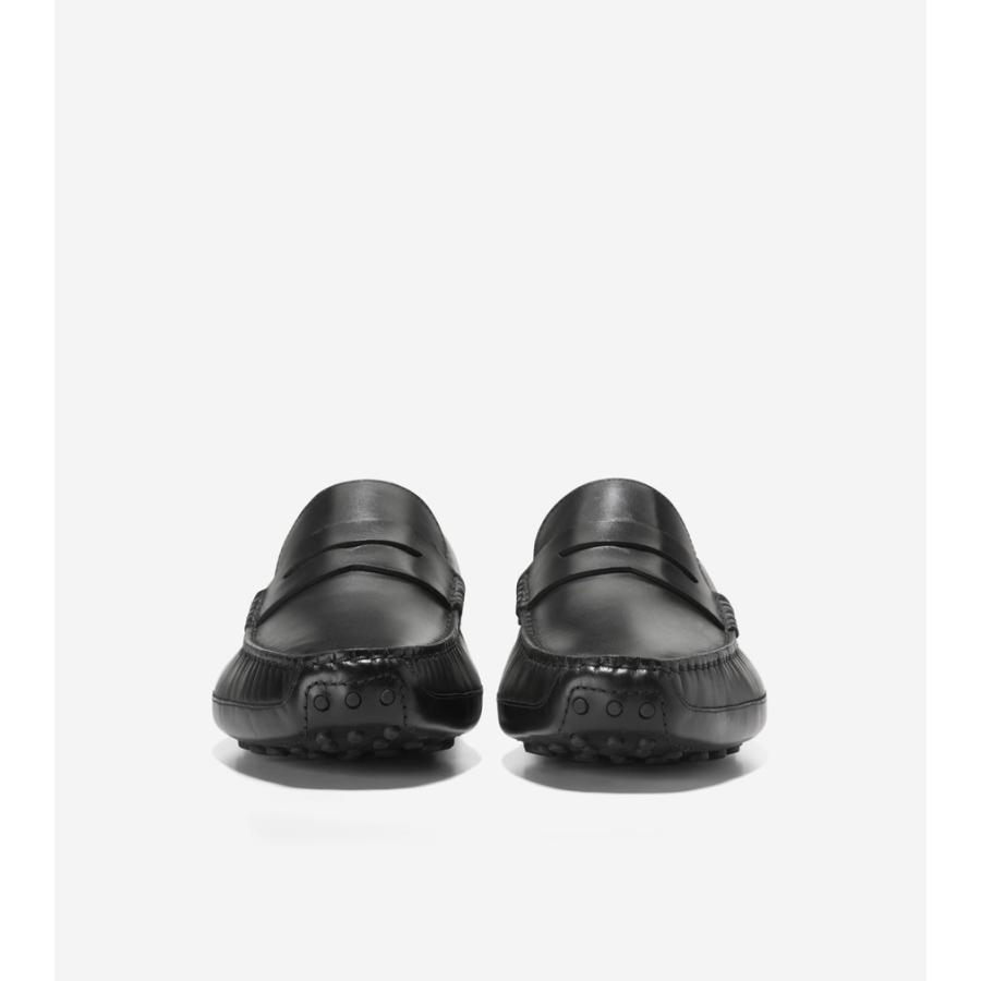 COLE HAAN（コールハーン） デイビス グランド ペニードライビング ローファー mens C41726 ブラック/ブラック ...