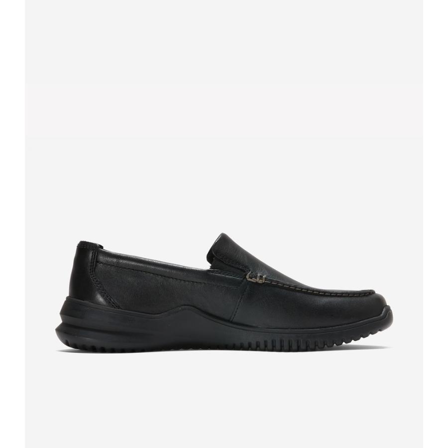 極美品❣️COLE HAAN コールハーン ローファー 厚底 黒 箱付属✨ COLE HAAN（コールハーン） アウトレット メンズ シューズ ローファー