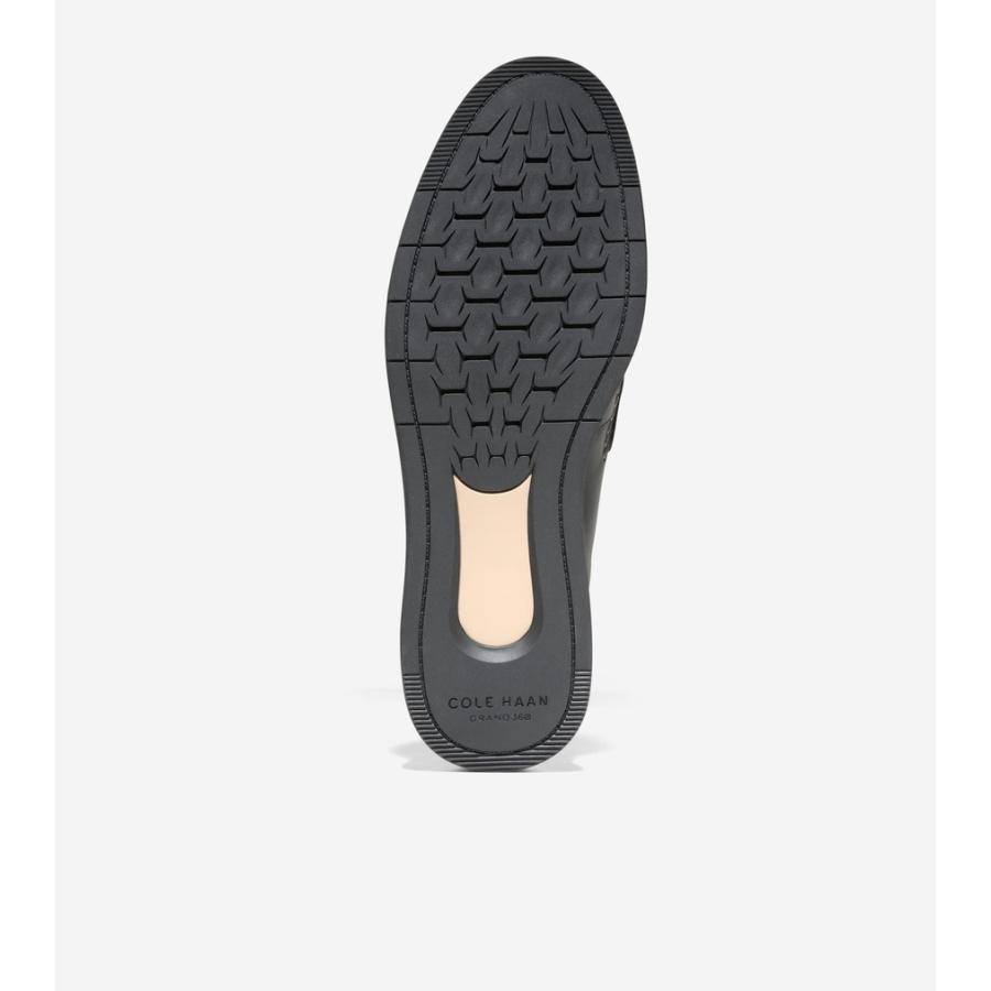 コールハーン Colehaan メンズ シューズ ローファー & ドライバー ブラウアーペニー ローファー mens C42277 ブラック/ブラックの画像