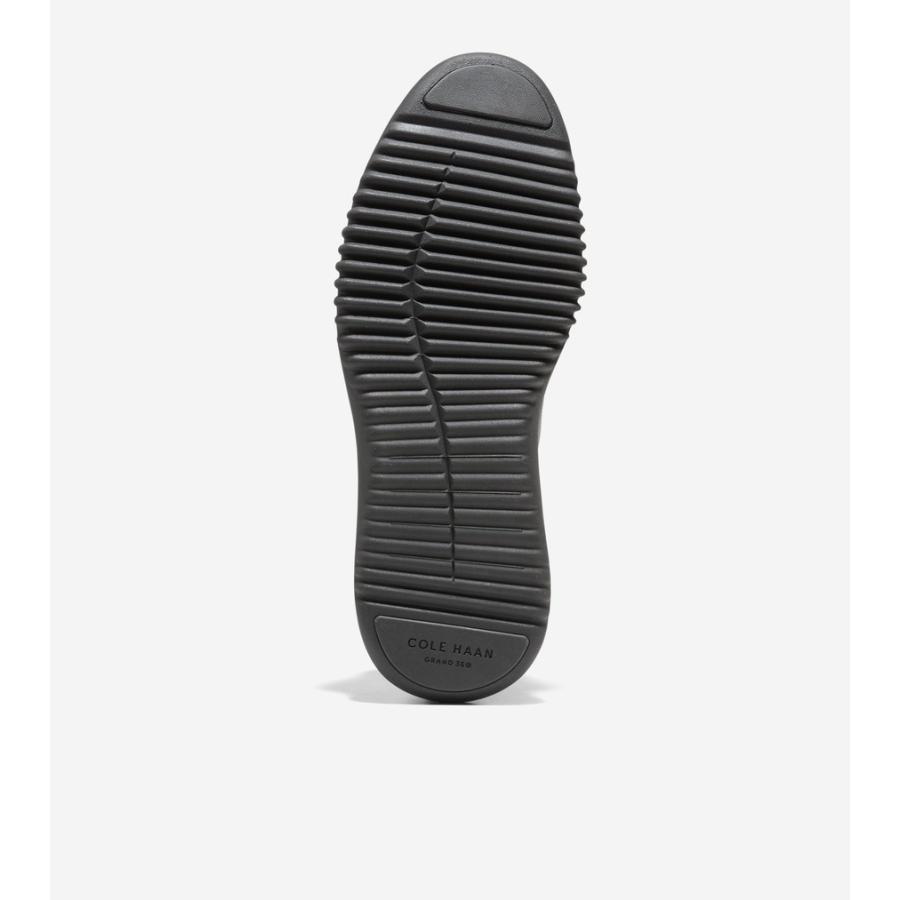 コールハーン Colehaan メンズ シューズ オックスフォード 2.ゼログランド EVO レーザー クイックオン オックスフォード mens C42836 ブラック/ブラックの画像