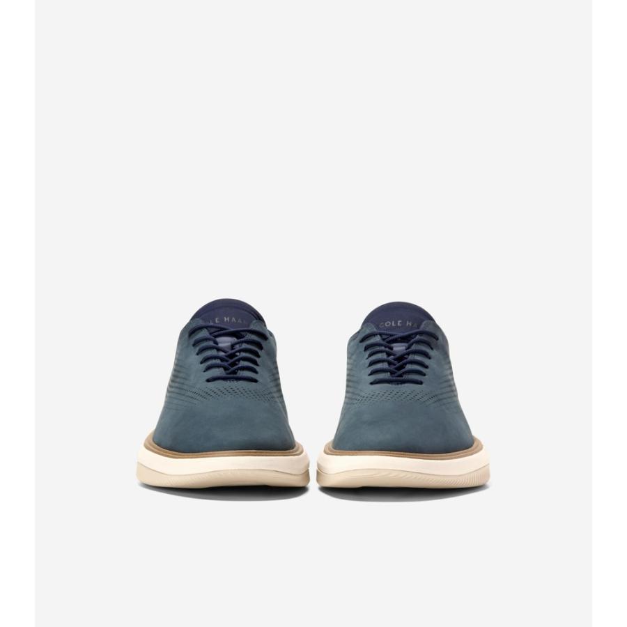 コールハーン Colehaan アウトレット メンズ シューズ オックスフォード グランド フェーズ レーザー クイックオン オックスフォード mens. C43897の画像