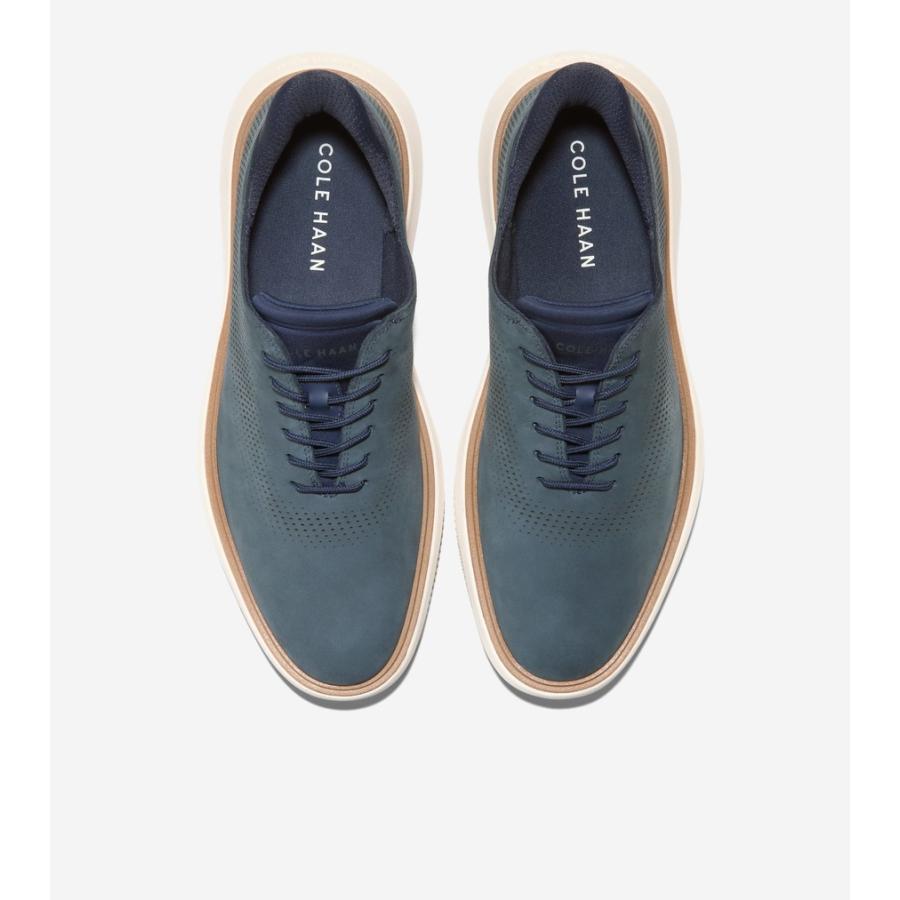 コールハーン Colehaan アウトレット メンズ シューズ オックスフォード グランド フェーズ レーザー クイックオン オックスフォード mens. C43897の画像