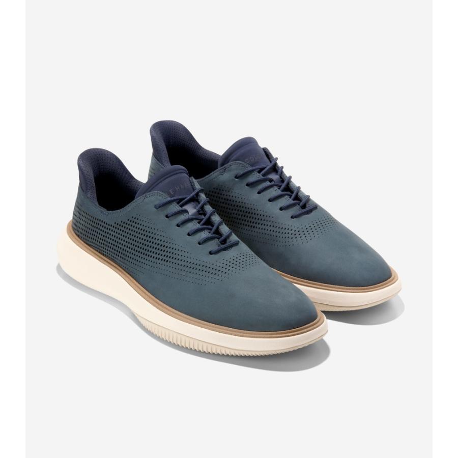 コールハーン Colehaan アウトレット メンズ シューズ オックスフォード グランド フェーズ レーザー クイックオン オックスフォード mens. C43897の画像