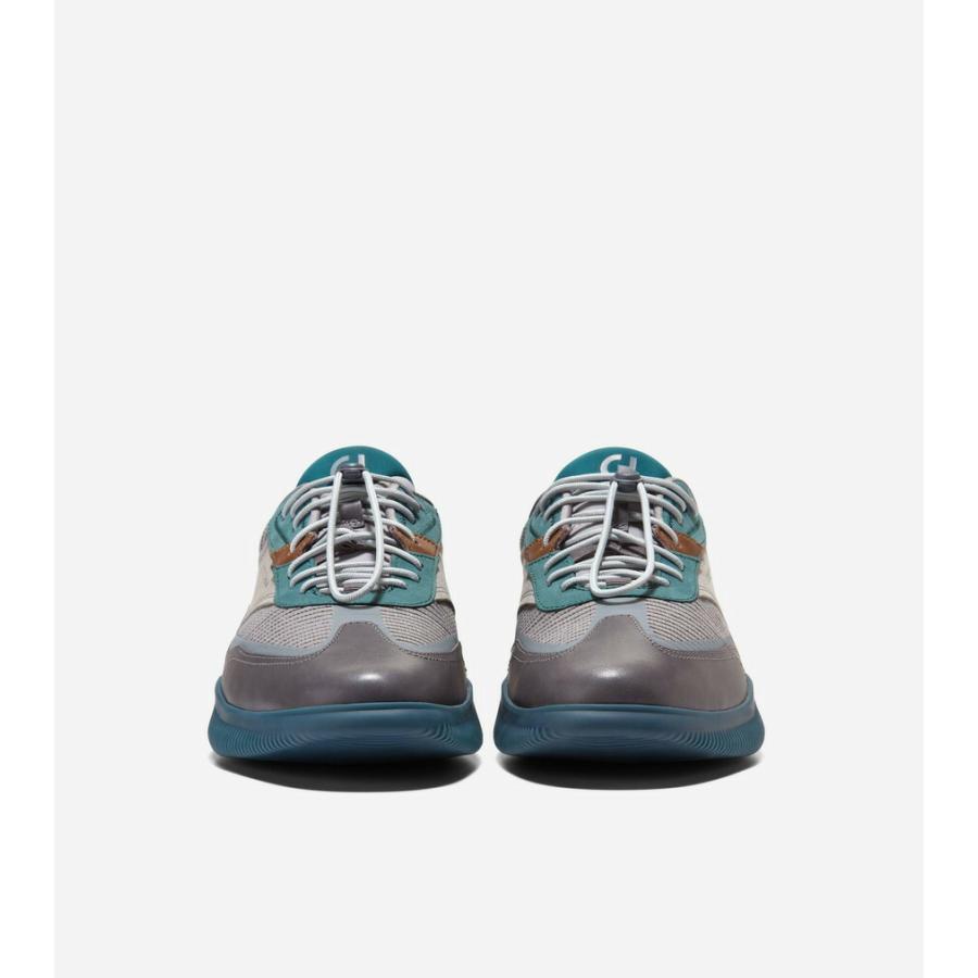 コールハーン Colehaan メンズ シューズ スニーカー 6.ゼログランド スニーカー mens C43980 アルティメットグレー ヌバック/キャッスルロック/メディタラネアの画像