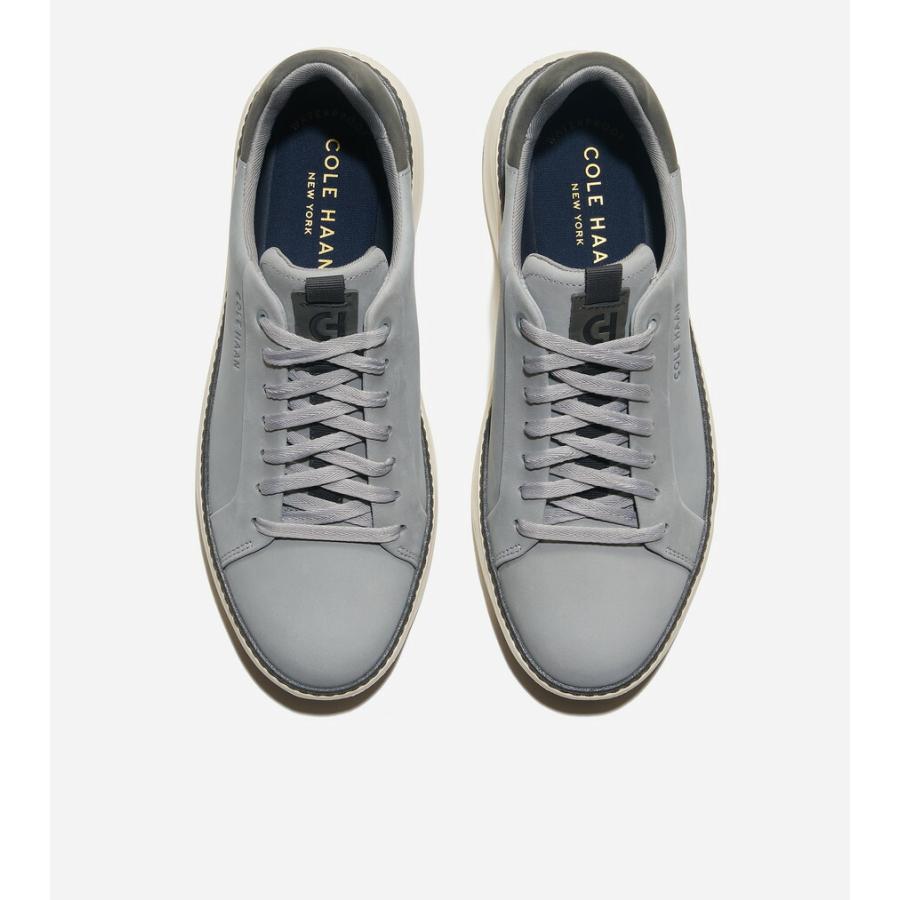 コールハーン Colehaan メンズ シューズ スニーカー グランドプロ トップスピン ウォータープルーフ mens C44877 アルティメットグレーの画像