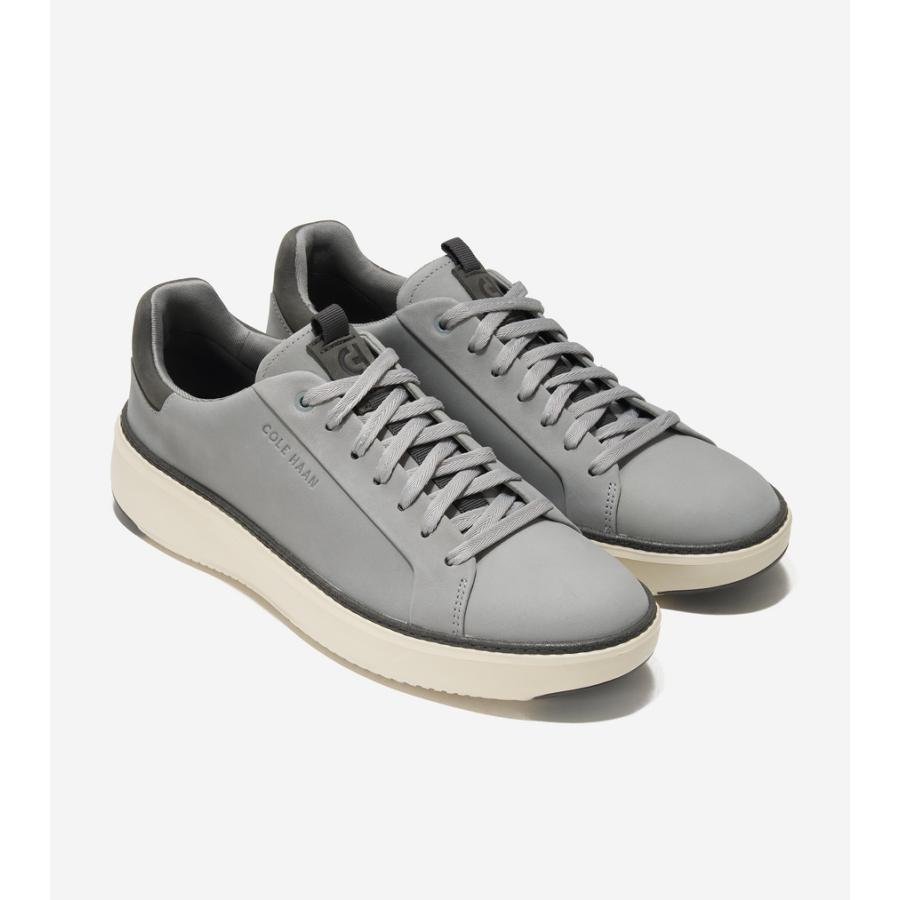 コールハーン Colehaan メンズ シューズ スニーカー グランドプロ トップスピン ウォータープルーフ mens C44877 アルティメットグレーの画像