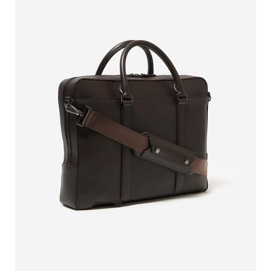 コールハーン Colehaan トライボロ ブリーフ ケース mens F12378 ダーク チョコレートの画像