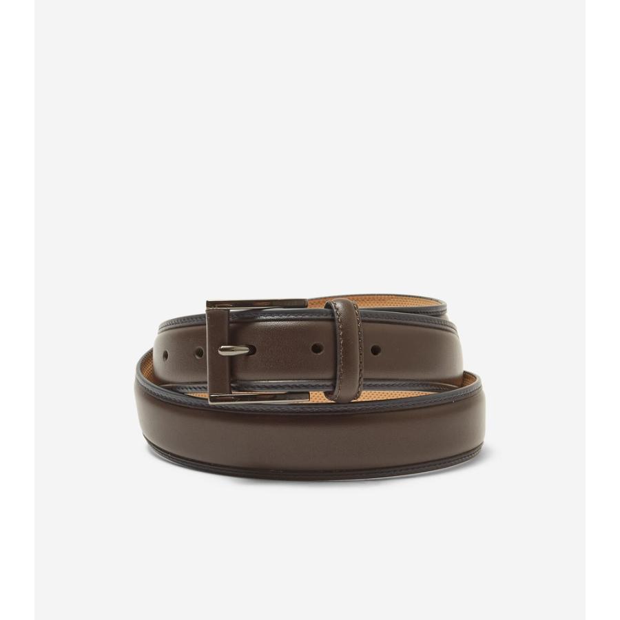 未使用級 Cole HAAN コールハーン レザー 本革 ベルト 34/85 COLE HAAN（コールハーン） アウトレット メンズ バッグ