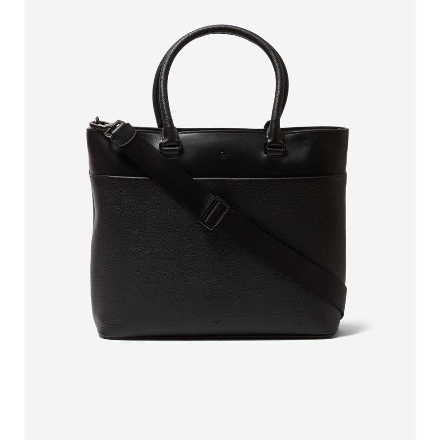 コールハーン Colehaan メンズ バッグ & アクセサリー バッグ デイモン イーストウェスト トート mens F12700 ブラックの画像