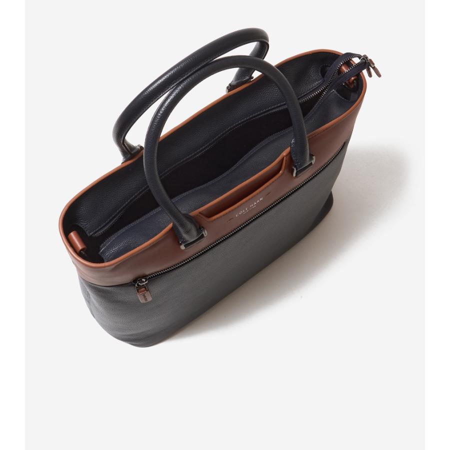 コールハーン Colehaan メンズ バッグ & アクセサリー バッグ デイモン イーストウェスト トート mens F12702 ネイビーブレザーの画像