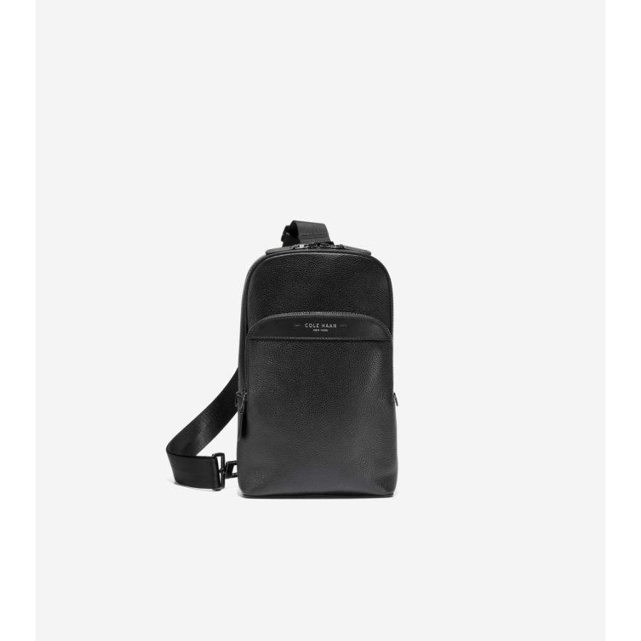 メンズ COLE HAAN ブラック カールソン スリング mens